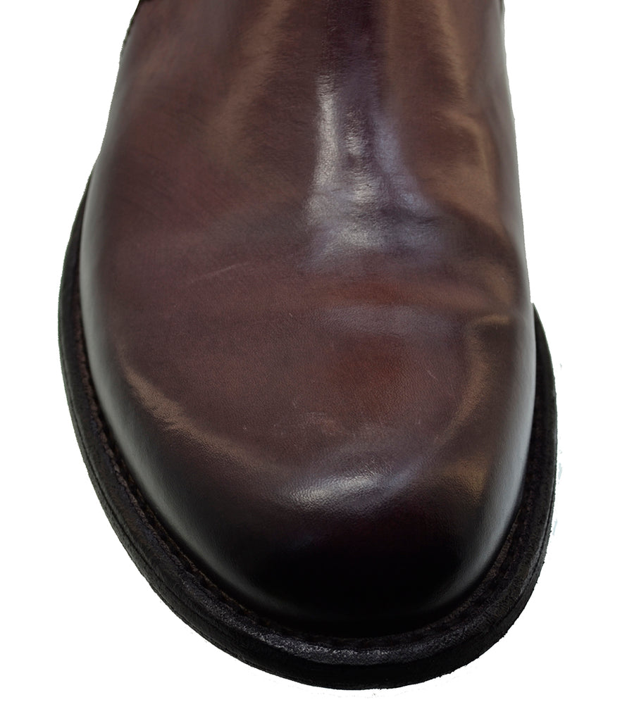 Italian Men's Shoes Jo Ghost 3315 Cavallo Crust Ankle Chelsea Boots