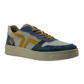 Men's Sneaker Kamo-Gutsu Campo-048 Jeans Combi sneaker blends retro sport