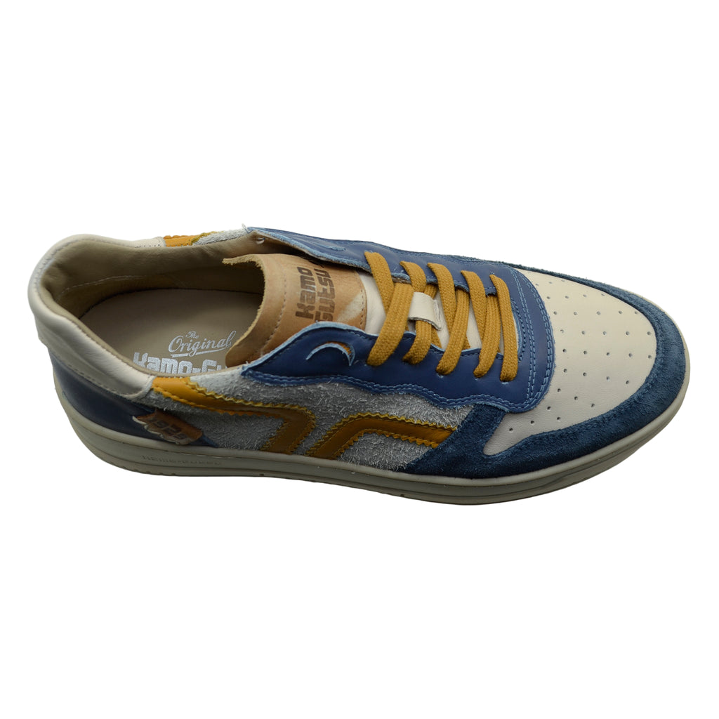 Men's Sneaker Kamo-Gutsu Campo-048 Jeans Combi sneaker blends retro sport