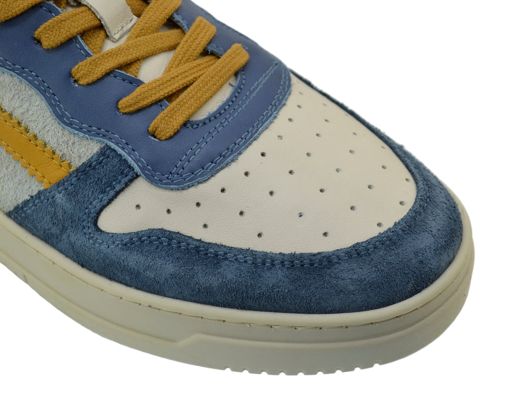 Men's Sneaker Kamo-Gutsu Campo-048 Jeans Combi sneaker blends retro sport