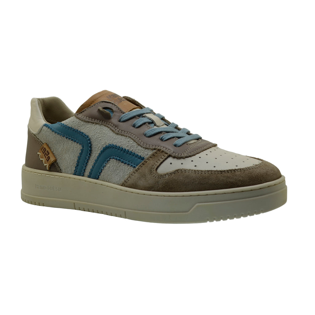 Men's Sneaker Kamo-Gutsu Campo-048 Topo Combi sneaker blends retro sport