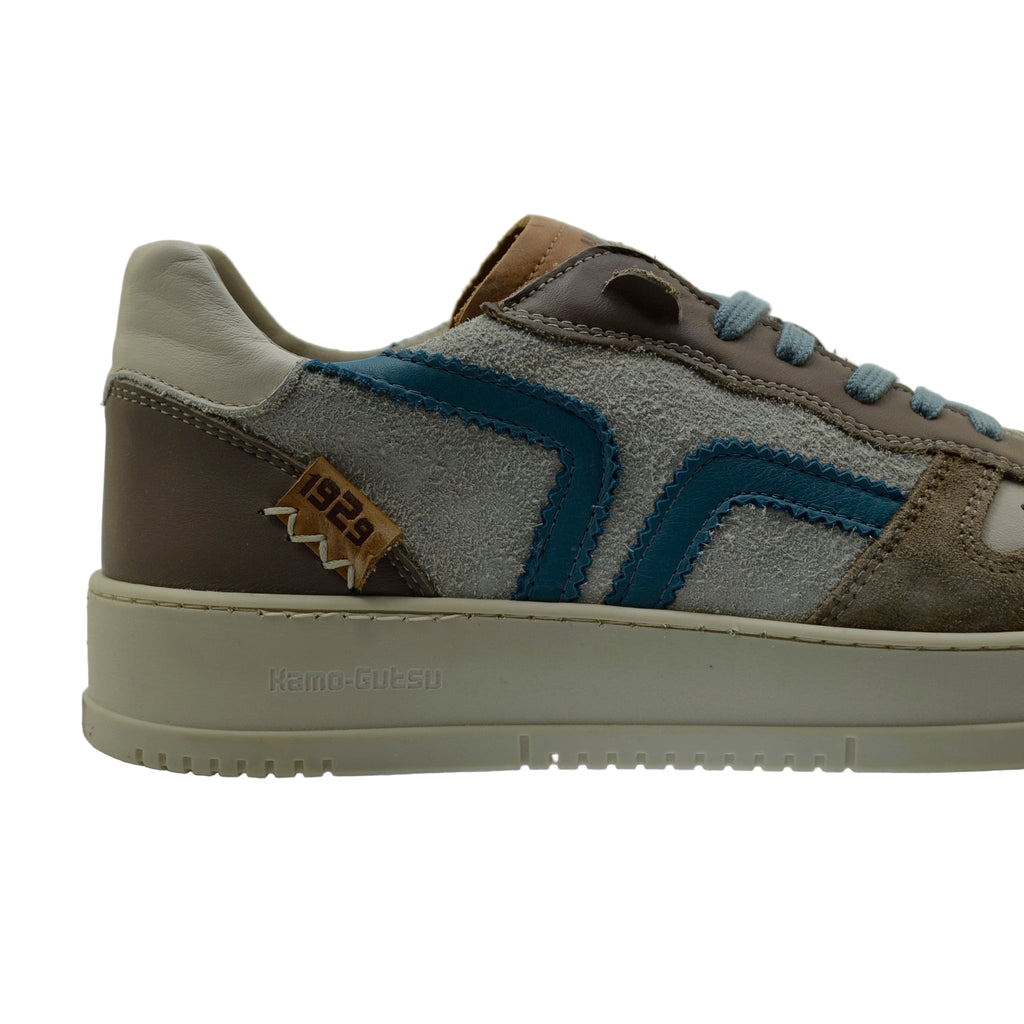 Men's Sneaker Kamo-Gutsu Campo-048 Topo Combi sneaker blends retro sport