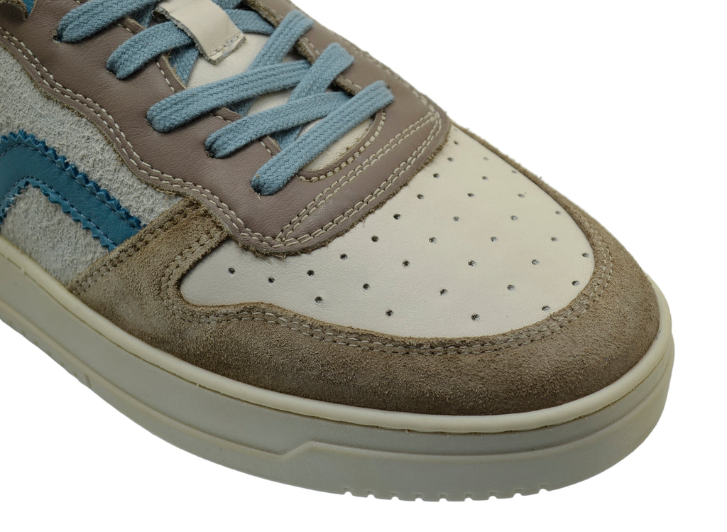 Men's Sneaker Kamo-Gutsu Campo-048 Topo Combi sneaker blends retro sport