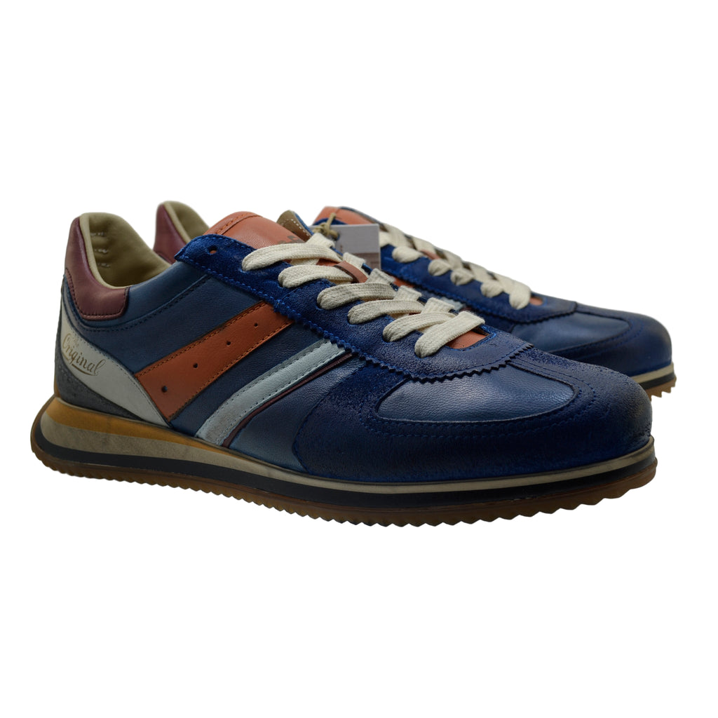 Men's Sneaker Kamo-Gutsu Giro-005 Reale-Curcuma sneaker blends retro sport