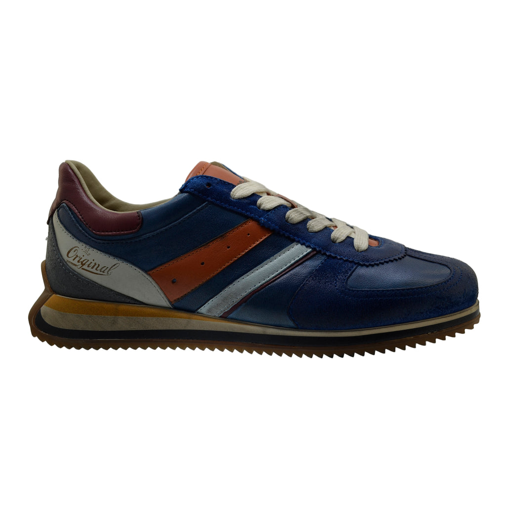 Men's Sneaker Kamo-Gutsu Giro-005 Reale-Curcuma sneaker blends retro sport