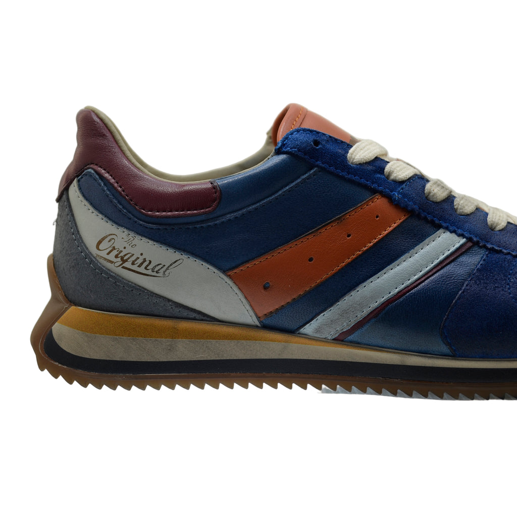 Men's Sneaker Kamo-Gutsu Giro-005 Reale-Curcuma sneaker blends retro sport