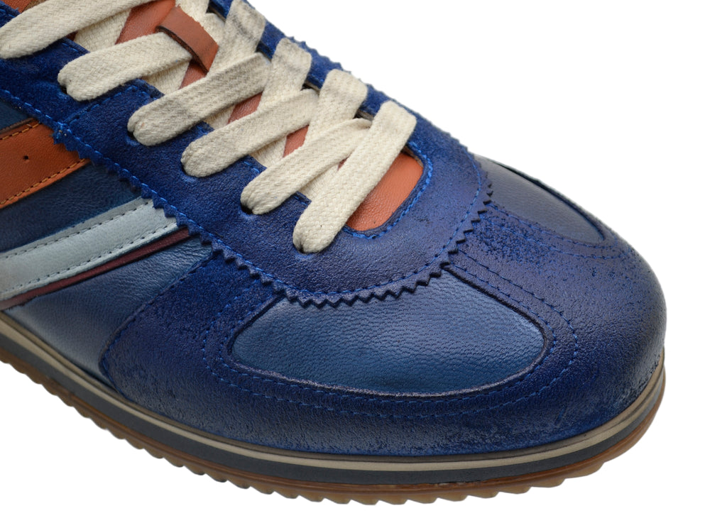 Men's Sneaker Kamo-Gutsu Giro-005 Reale-Curcuma sneaker blends retro sport