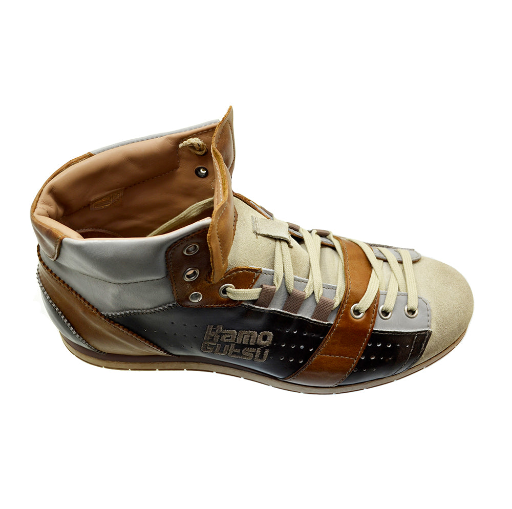 Kamo Gutsu Italian Shoes Tifo 105BN Colour Combination Low cut Ankle Sneaker Shoes