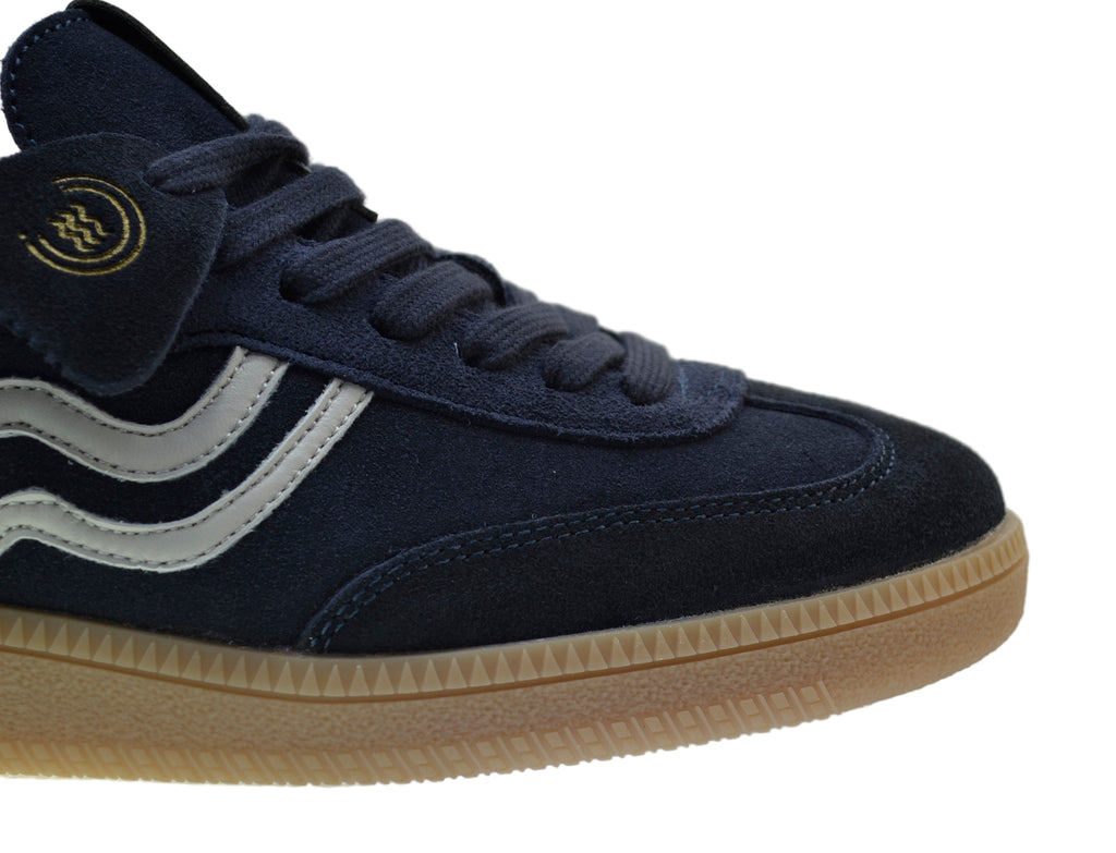 PrimaBase Italy Sneakers Model 50461 Navy Blue Suede Sneaker