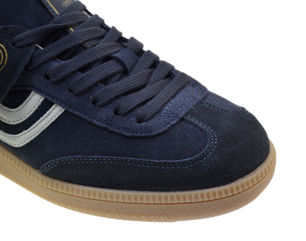 PrimaBase Italy Sneakers Model 50461 Navy Blue Suede Sneaker