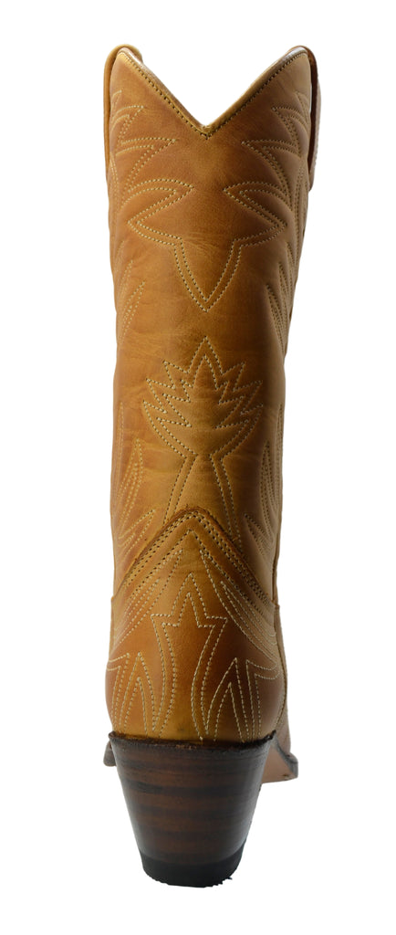 Women's boots Sendra 6305 Light Tan Nubuck Cowgirls Boots