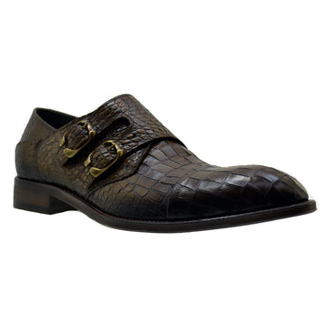 Dress Brown Monk Shoes