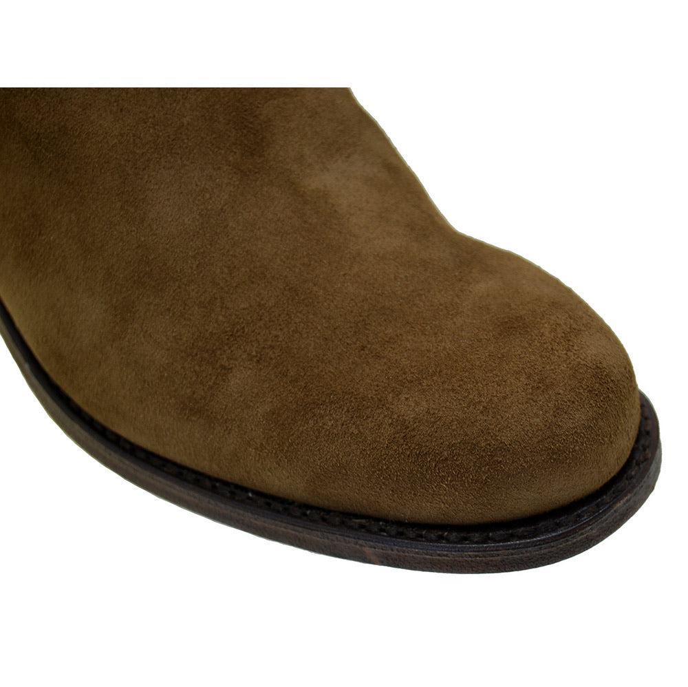 Women's Biker Boots Sendra 13012 Chestnut Suede