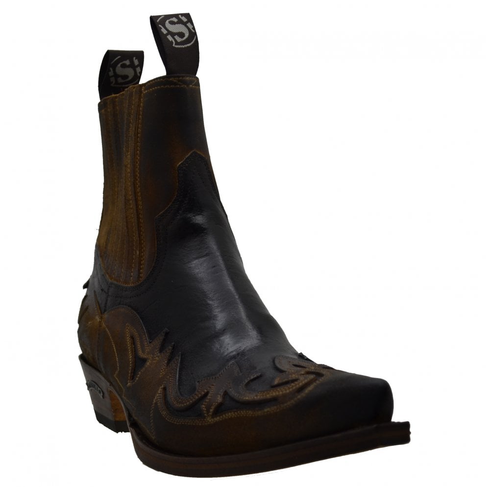Sendra 4660 Quercia Leather Ankle Cowboy Boots
